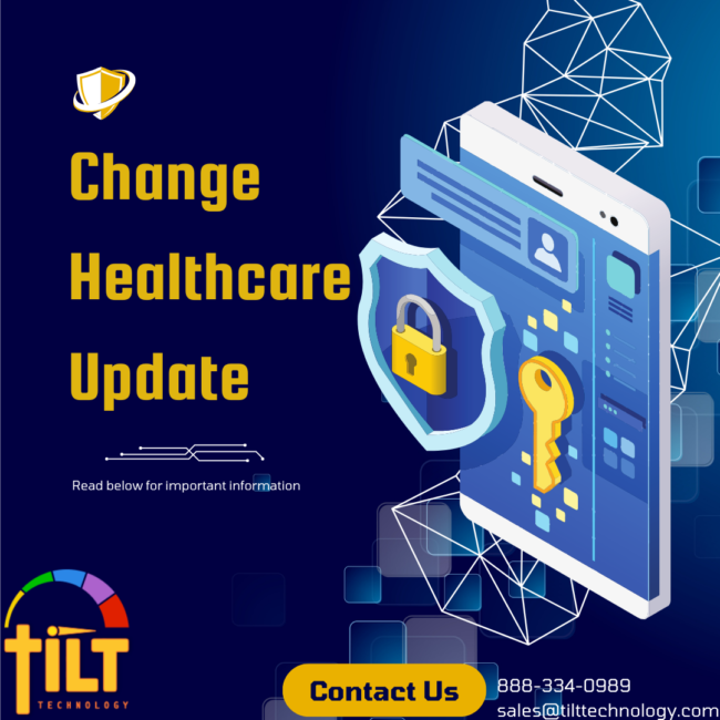 Change Healthcare Update TILT Technology, Inc.